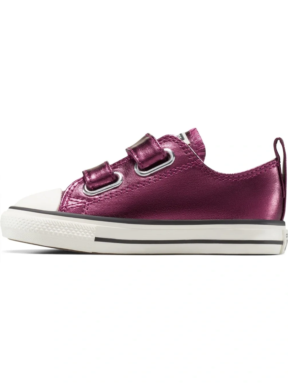Kids' Chuck Taylor All Star Metallic Canvas Low Top Sneaker